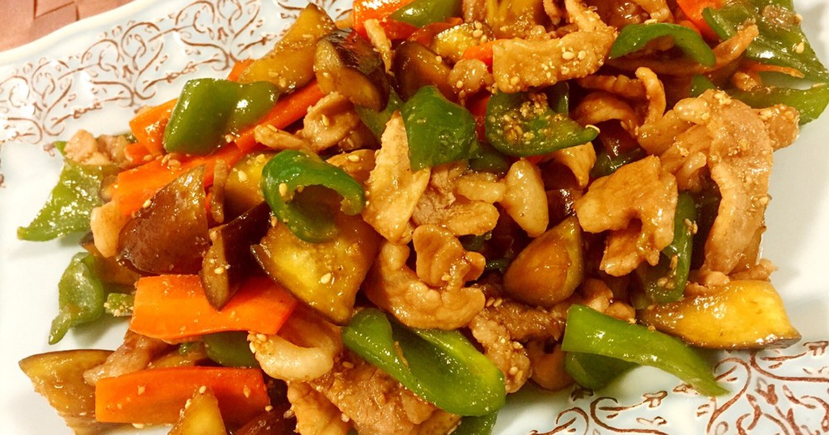十勝豚丼のタレを使った肉野菜炒め